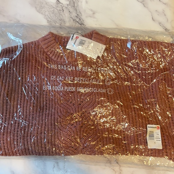 🔥Quiksilver Mixed Sticked Sweater. NWT - Picture 6 of 6